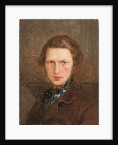 Self Portrait in a Brown Coat, c. 1844 by Ford Madox Brown