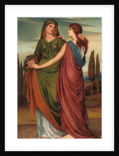 Naomi and Ruth, 1887 by Evelyn De Morgan