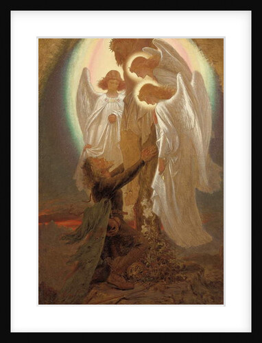 Christian at the Foot of the Cross by Joseph Noel Paton