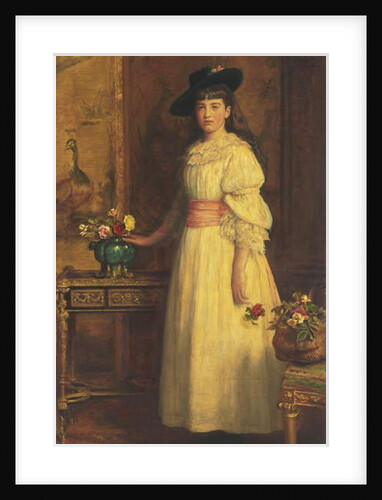 Miss Gertrude Vanderbilt, 1888 by John Everett Millais