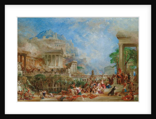 The Sack of Corinth, 1870 by Thomas Allom