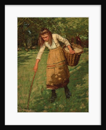 The Wool Gatherer by Henry Herbert La Thangue