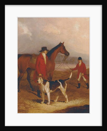 Old Druid, with Richard King Sampson, Esq., and John Presse, 1845 by Thomas Henwood