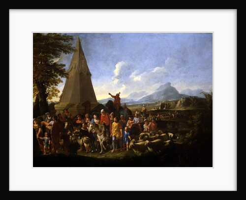 Jacob and His Family Entering Egypt by Willem Reuter