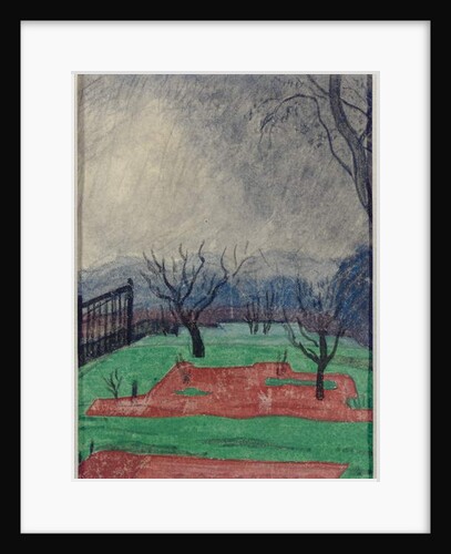 Field at Sunset by Oscar Florianus Bluemner