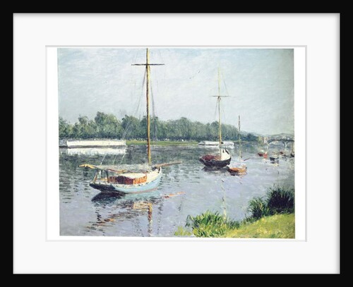 Le Bassin d'Argenteuil, c.1882 by Gustave Caillebotte