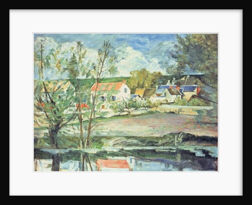 In the Oise Valley by Paul Cezanne