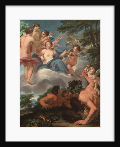 Allegory of Love Conquering Lust by Luigi Garzi