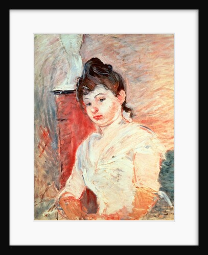 Young Girl in White by Berthe Morisot