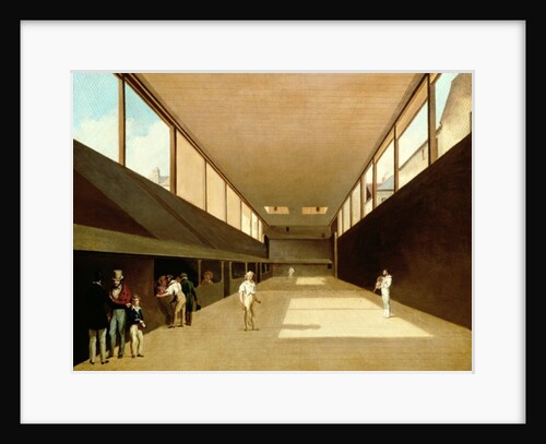 Interior of the Jeu de Paume, Versailles by Louis Leopold Boilly