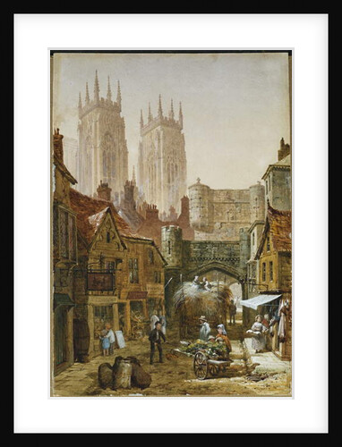 Bootham Bar, York by Louise Ingram Rayner