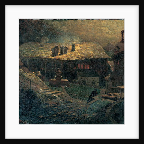Nocturne Amongst the Tenements by Mario de Maria