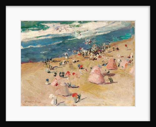 Beach at Biarritz, 1906 by Joaquin Sorolla y Bastida