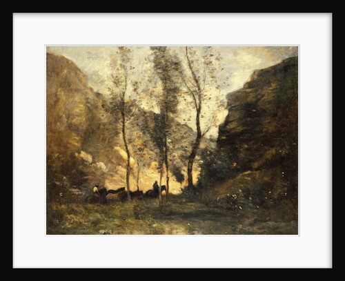 The Smugglers, c.1871-72 by Jean Baptiste Camille Corot