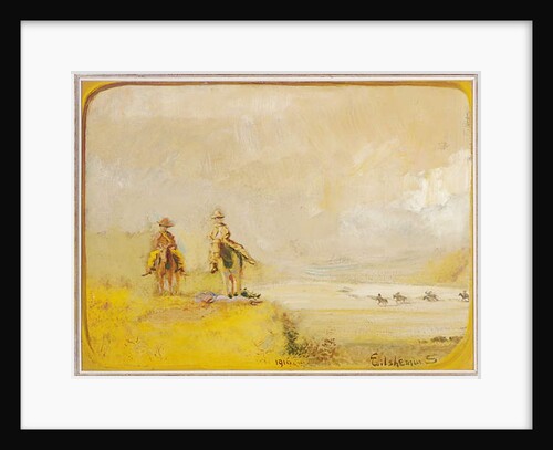 Scouts on Horseback, 1916 by Louis Michel Eilshemius