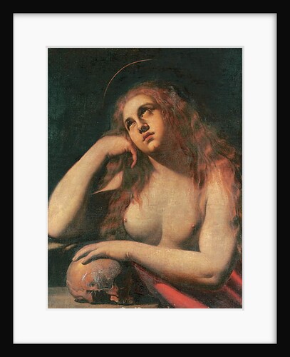 The Penitent Magdalene by Ippolito Borghese