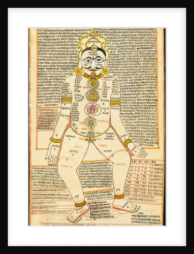 Jain tantric painting, Rajasthan by Indian School