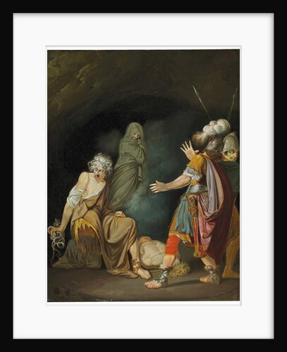 Sextus Pompeius consulting Erichtho before the Battle of Pharsalia by John Hamilton Mortimer