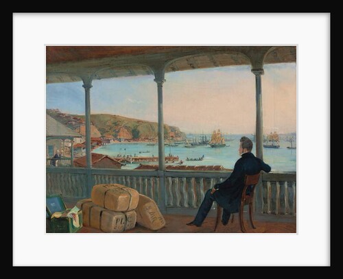 Valparaiso, 1841 by Johann Moritz Rugendas