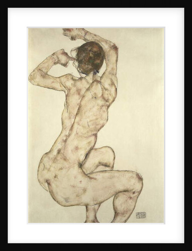 A Crouching Nude, 1915 by Egon Schiele