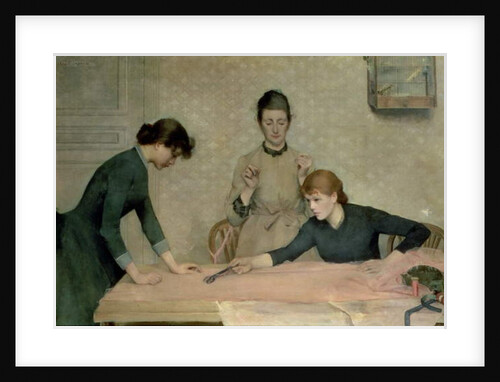 The Sewing Class by Alix d' Anethan