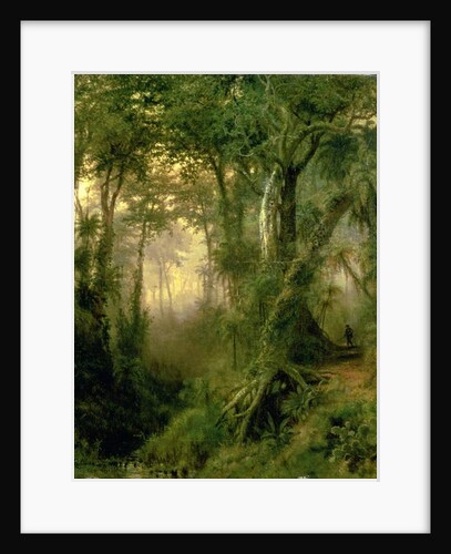 A Hunter in the Cuban Jungle, Sunrise, 1869 by Henri Cleenewerck