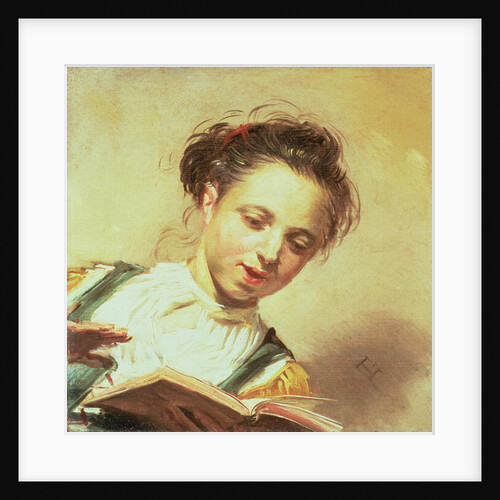 A Girl Singing by Frans Hals