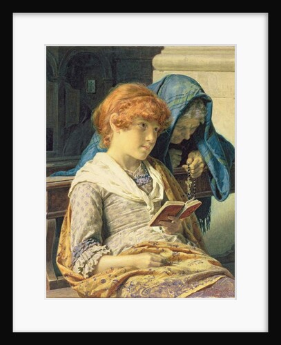 In Church, 1883 by Luigi da Rios