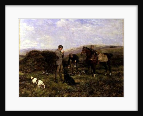 Grouse Shooting, 1901 by Heywood Hardy