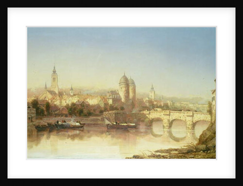 A View of Heidelberg, 1873 by James Webb