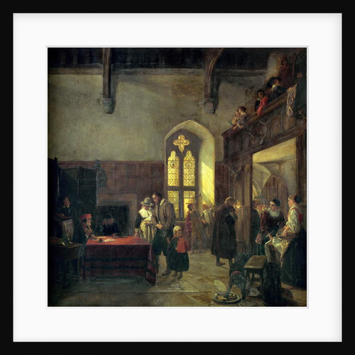 Rent Day at Haddon Hall by John Callcott Horsley