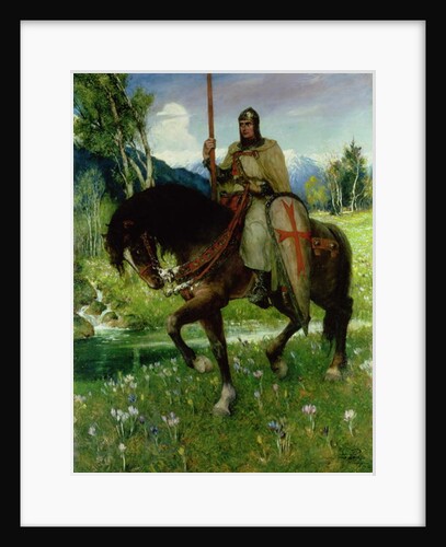 Parsifal in Quest of the Holy Grail, 1912 by Ferdinand Leeke