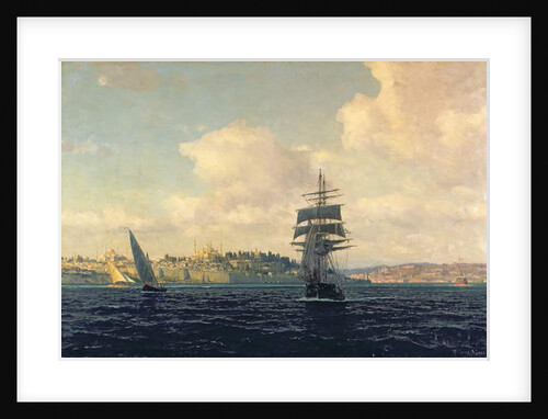 A View of Constantinople by Michael Zeno Diemer