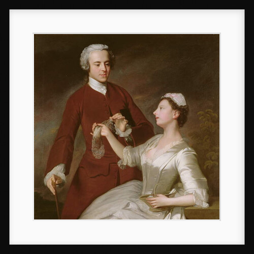 Portrait of Sir Edward and Lady Turner, 1740 by Allan Ramsay