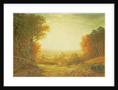 On Hampstead Heath in 1862 or When the Sun in Splendour Fades, 1862 by John MacWhirter