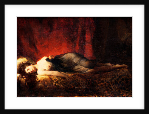 The Leopard skin by Henry Wyndham Phillips