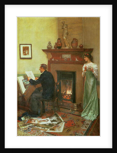 The Connoisseur, 1893 by Rowland Holyoake