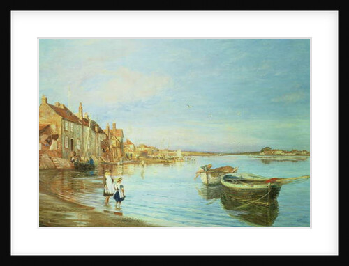 All on a Summer's Day, at Bosham, Sussex, 1888 by Charles William Wyllie