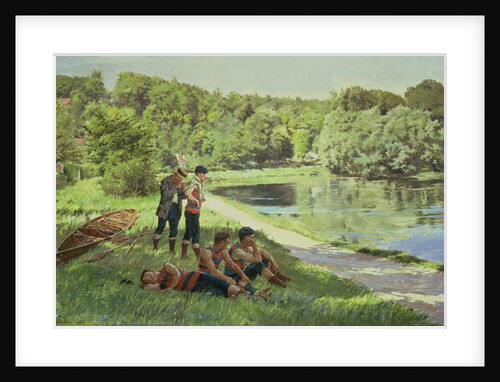 The Team Resting, 1900 by Ferdinand Joseph Gueldry