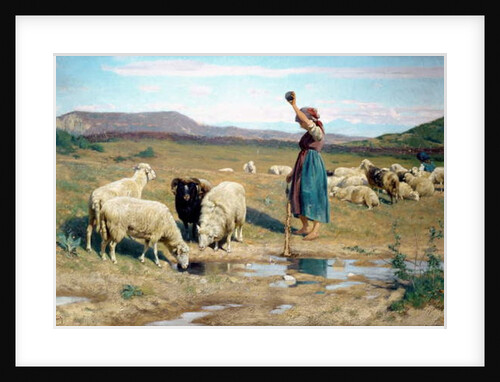 The Shepherdess by Stefano Bruzzi