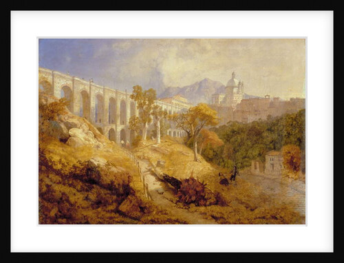 The Aqueduct at Arricia, Near Rome, 1866 by James Baker Pyne