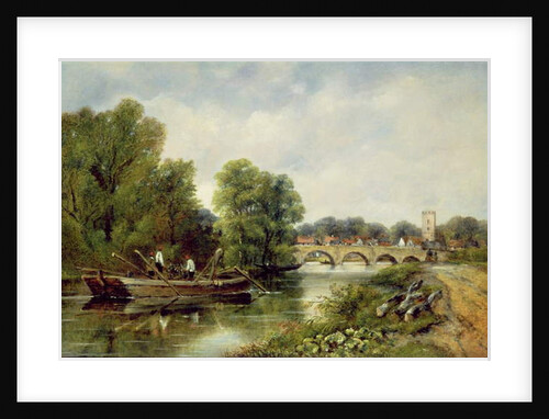 The Bridge at Henley-on-Thames by Frederick Waters Watts