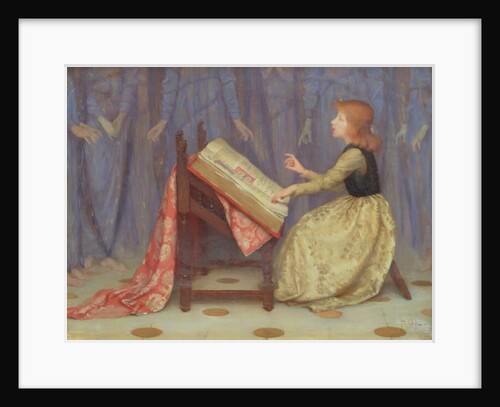 Girl Seated in an Interior by Thomas Cooper Gotch