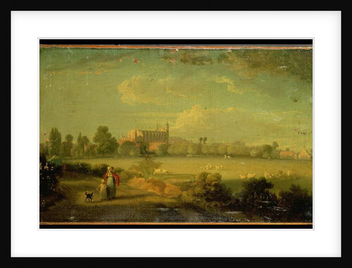 View of Eton From The Playing Fields, 1822 by Edmund Bristow