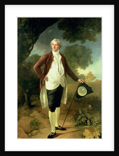 Portrait of David Garrick by Nathaniel Dance