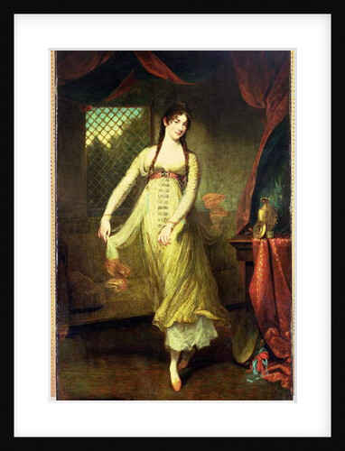 Portrait of Mademoiselle Hilligsberg by John Hoppner