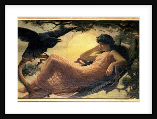An the Night The Raven Sings, Bosom'd High in the Tufted Trees, Where Perhaps some Beauty Lies by John Scott