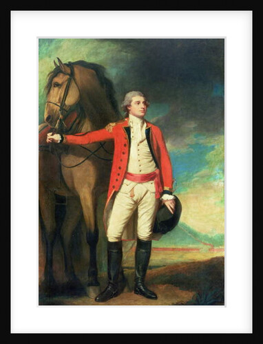 Portrait of Major-General James Hartley, In Captain's Uniform Of the Bombay Army by George Romney