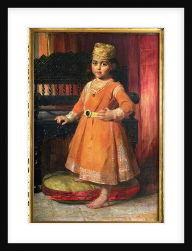 Portrait of Prince Albert, Eldest Son of The Maharaja Duleep Singh, 1870 by George Richmond
