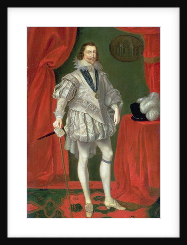 Portrait of George Villiers, 1st Duke of Buckingham by Daniel Mytens